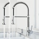 preview thumbnail 47 of 156, VIGO Edison 19" H Single Handle Pull-Down Sprayer Kitchen Faucet