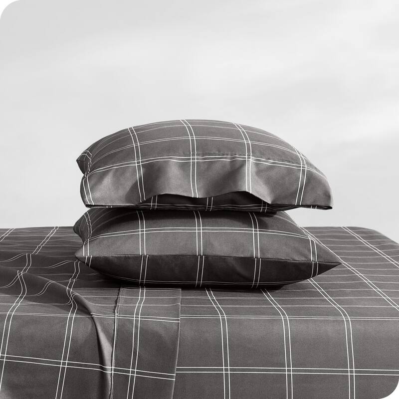 Bare Home Double Brushed Deep Pocket Printed Sheet Set