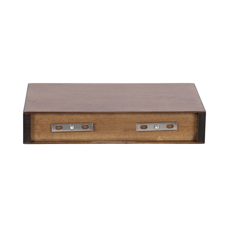 Kate and Laurel Havlock Wood Shelf Set