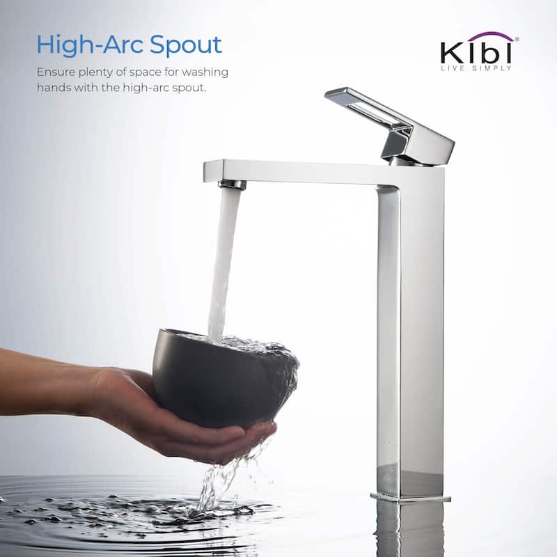 Lead Free Solid Brass Single Handle Bathroom Vanity Sink Faucet with Water Hose