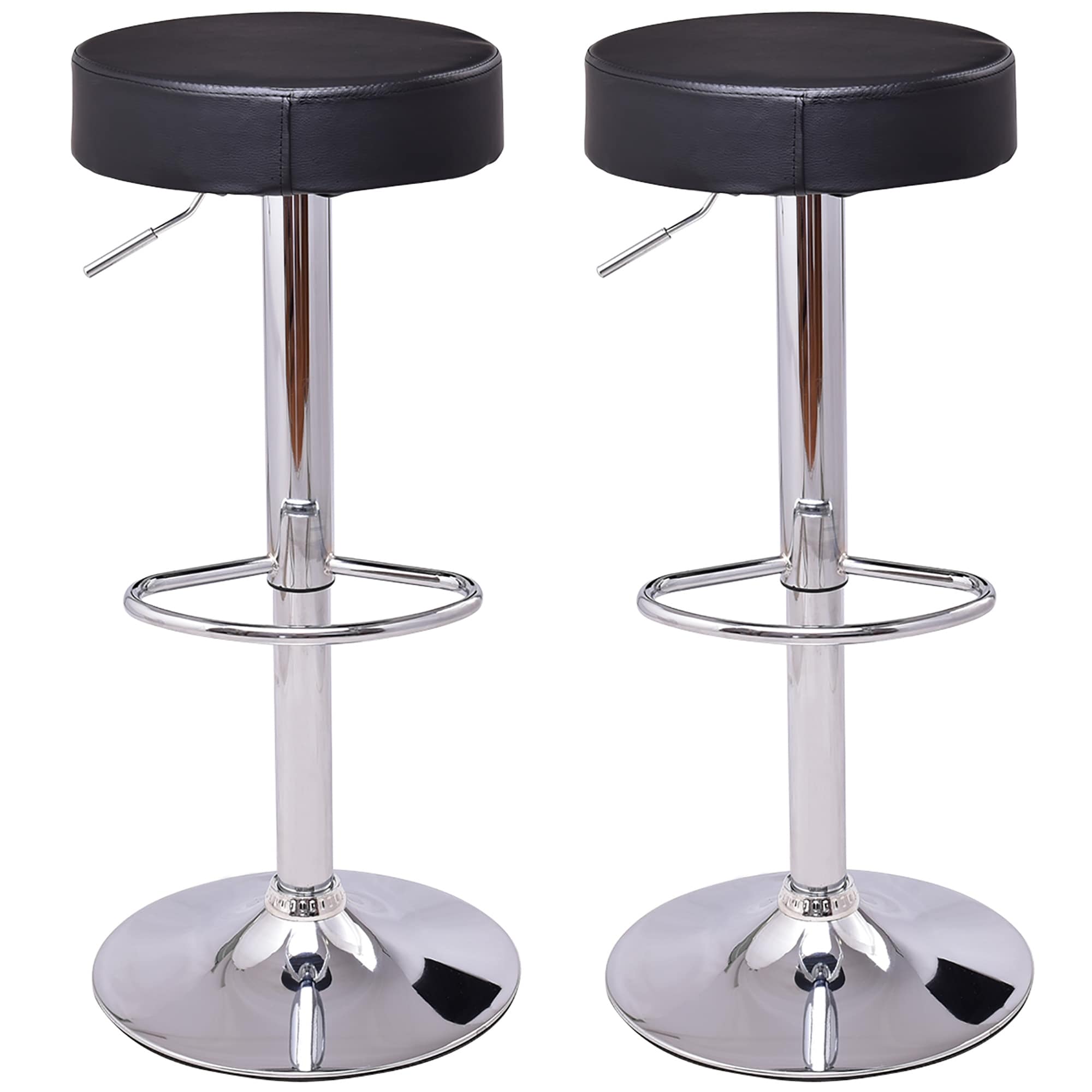 round swivel backless bar stools