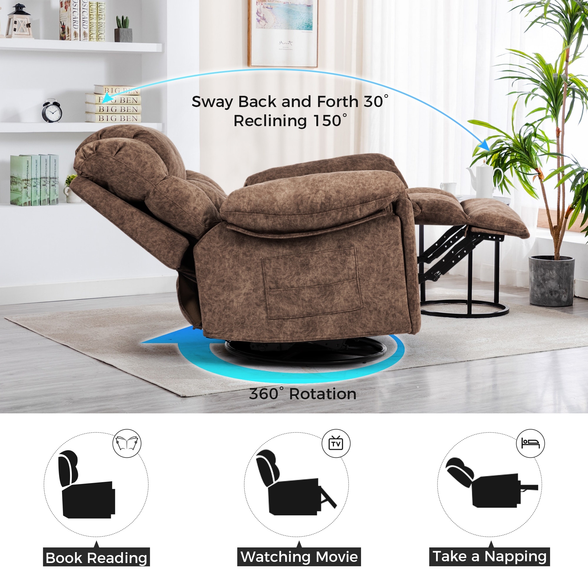 Rocking and reclining new arrivals chair