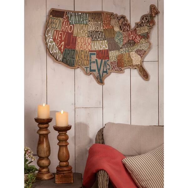 Shop 28 5 Orange And Brown United States Map With State Names