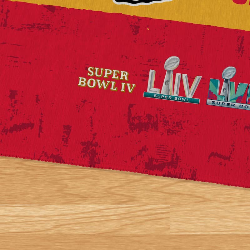 NFL Super Bowl Champs Washable Rug