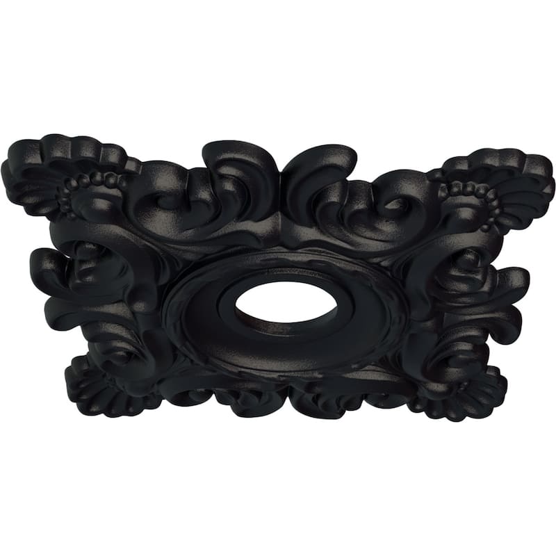 18"W x 18"H x 3 1/4"ID x 1 1/2"P Crawley Ceiling Medallion