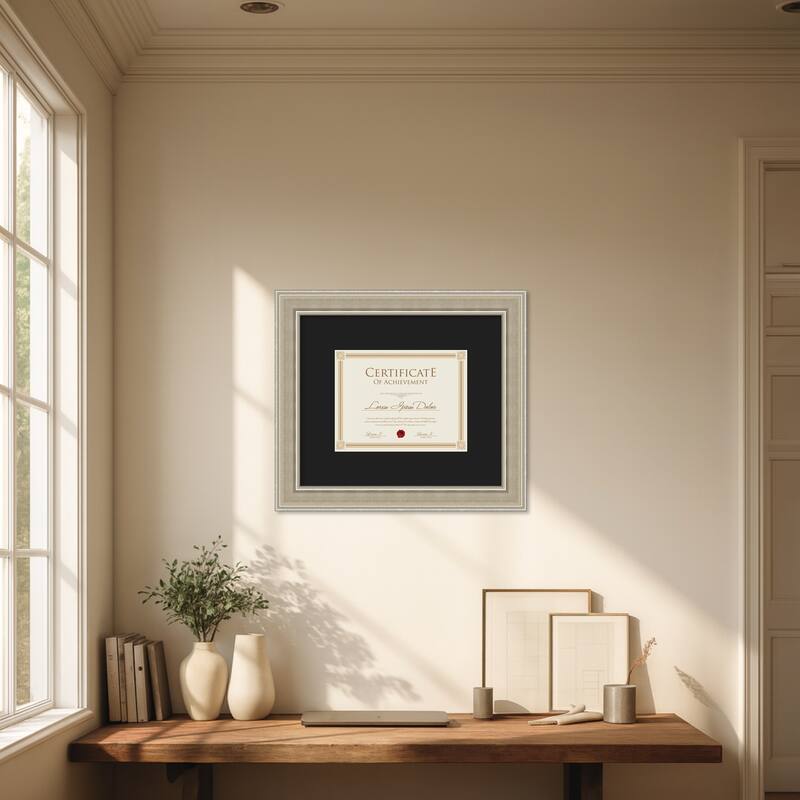 Mezzo Silver Framed Picture Frame, Photo Frame