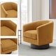 preview thumbnail 84 of 122, UIXE 360° Swivel Barrel Accent Chair Armchair For Living Room