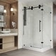 preview thumbnail 64 of 97, VIGO Winslow Frameless Sliding Shower Enclosure
