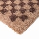 preview thumbnail 36 of 43, Covey Plush Checkered Thick Shag Area Rug