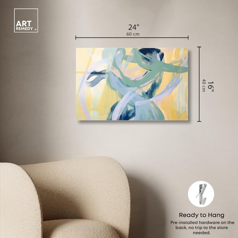 Entangled Embrace I Acrylic by Art Remedy, Ready to Hang