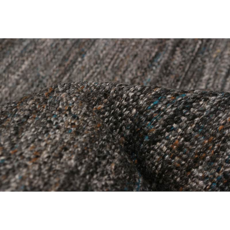 Boho Grey Kilim 5'2" x 8'2" - 5'2 x 8'2