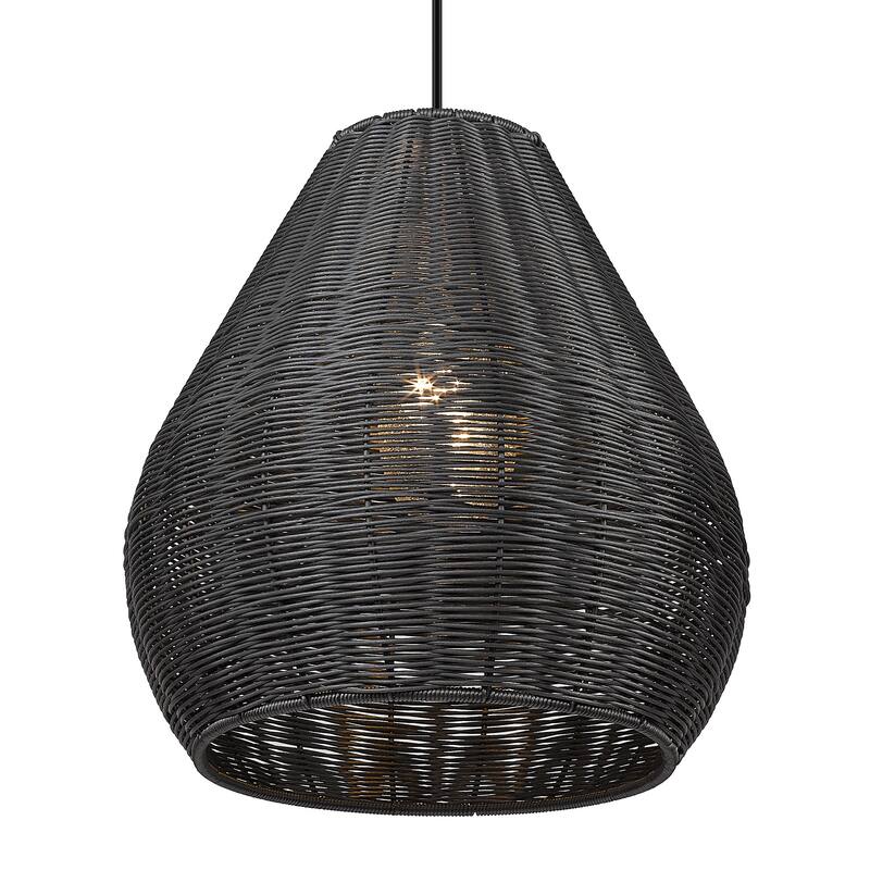 Melany 17.5" Wide 1-Light Outdoor Pendant