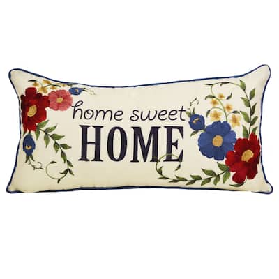 Donna Sharp Chesapeake UCC "Home Sweet Home" Decorative Pillow