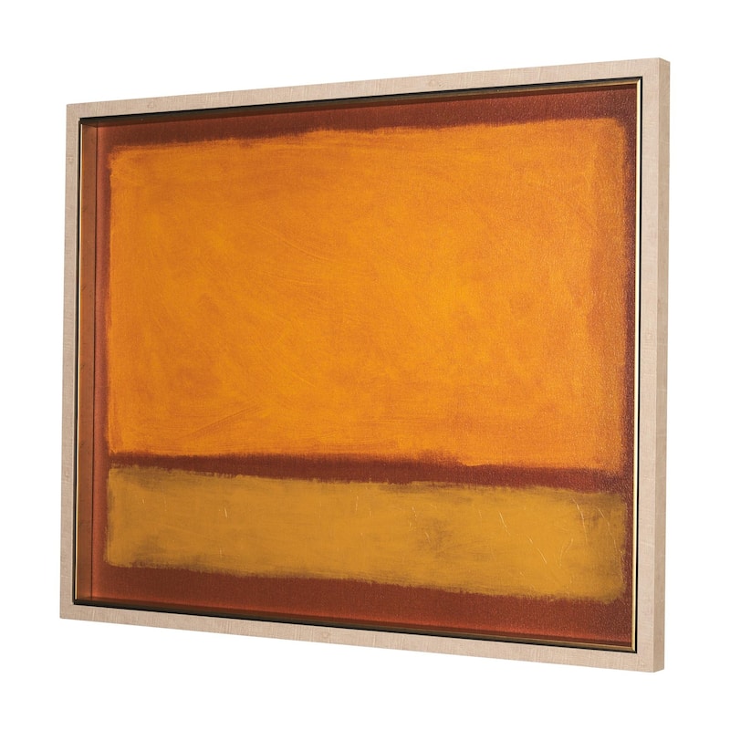 Langarfoss by Maja Gunnarsdottir a Hand Embellished Textured Framed Art Print