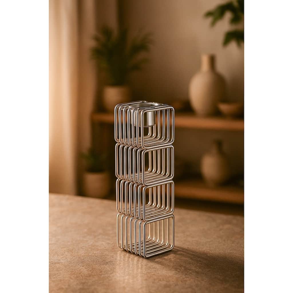 Four Stage Wired Candle Holder - 7.75"