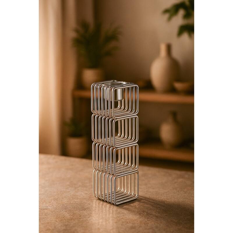 Four Stage Wired Candle Holder - 7.75"