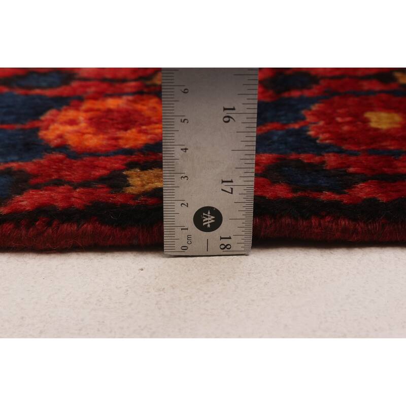 ECARPETGALLERY Hand-knotted Andelz Black Wool Rug - 3'4 x 10'2