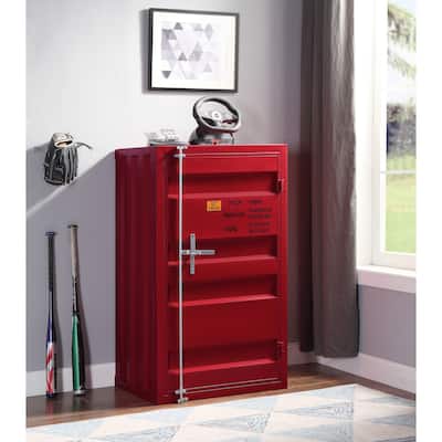 Cargo Red Finish Chest