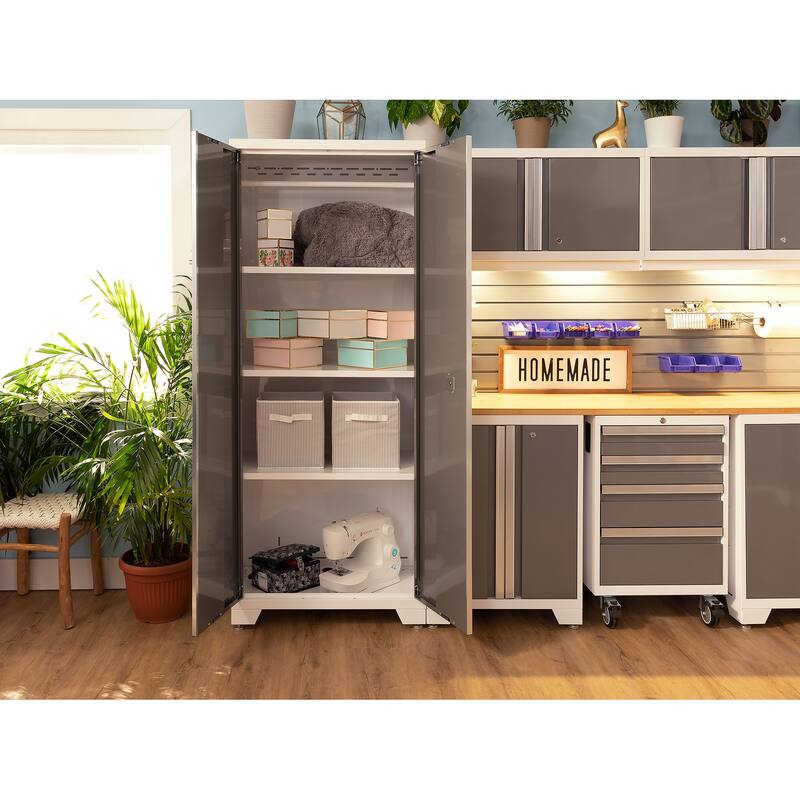 NewAge Products Bold Series 10-pc. Steel Garage Cabinet Set