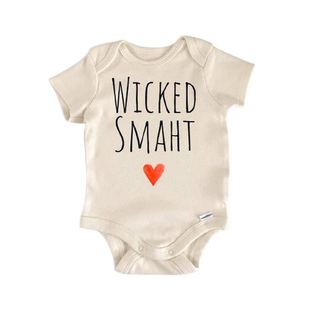 Massachusetts Wicked Boston - Baby Boy Girl Clothes Infant Bodysuit Funny Cute Newborn