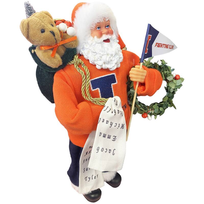 12" Illinois Proud Santa