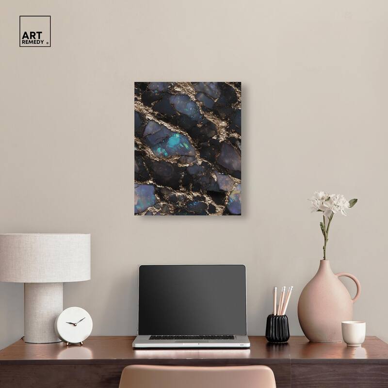 Astral Firelight Canvas by Art Remedy, Gallery Wrapped