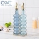 preview thumbnail 136 of 196, COOK WITH COLOR Glass Olive Oil Bottle Dispenser - 2 Pack- 17oz Oil and Vinegar Carafe Decanter