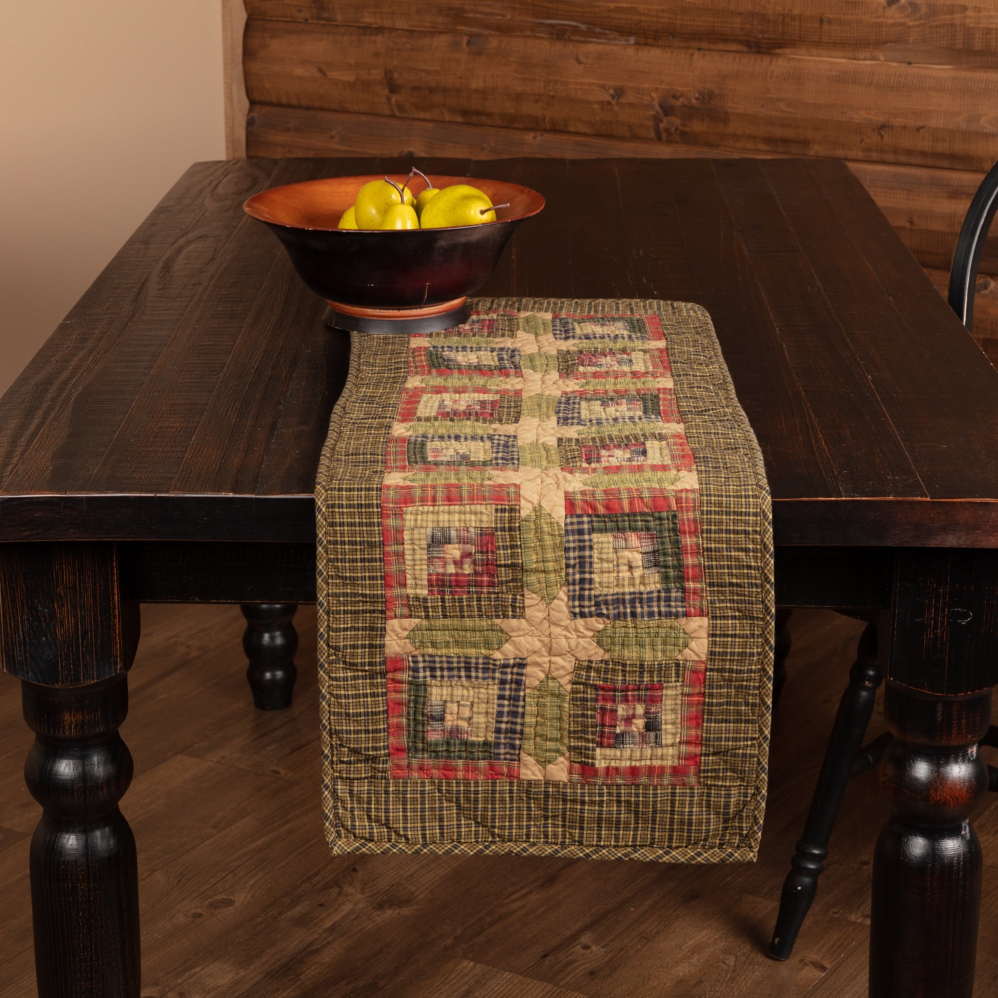 NEW! Country Rustic Americana Farmhouse 36"/48" ARLINGTON Quilted Table Runner 