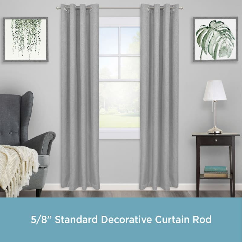Kenney® Alanis 5/8" Standard Decorative Window Curtain Rod