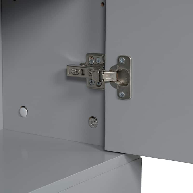Modern Wooden Bathroom Linen Cabinet