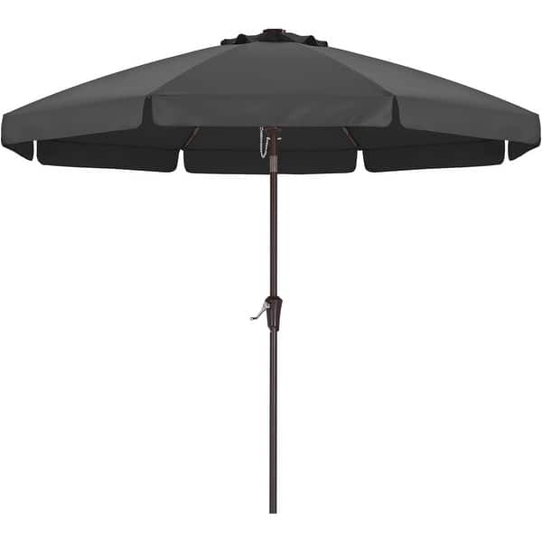 custom metal patio umbrella California Patio Umbrella Custom Venture Series 11 Foot Octagon Market  Aluminum Patio Umbrella with Pulley Lift System | ALTO118-NONSTOCK