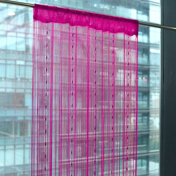 Shop Drop Beaded Chain String Curtain Voile Net Panels For Room