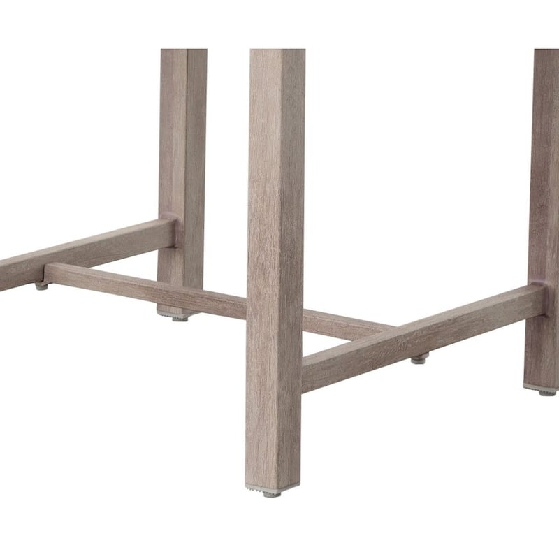 Bogra Aluminum End Table, Gray