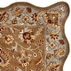 preview thumbnail 28 of 46, SAFAVIEH Handmade Heritage Traditional Brown/ Blue Wool Rug