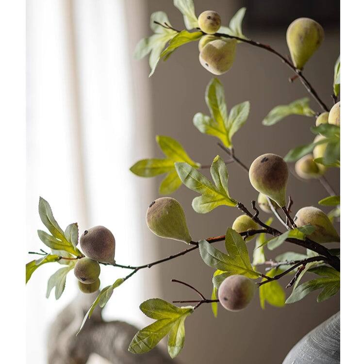 RusticReach Wild Garden Faux Fig Stem 35.4" Tall