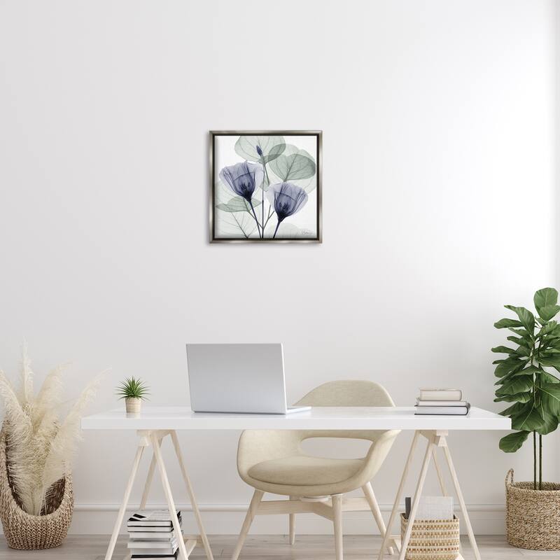 Stupell Contemporary Eucalyptus & Herbs Framed Floater Canvas Wall Art Design By Albert Koetsier