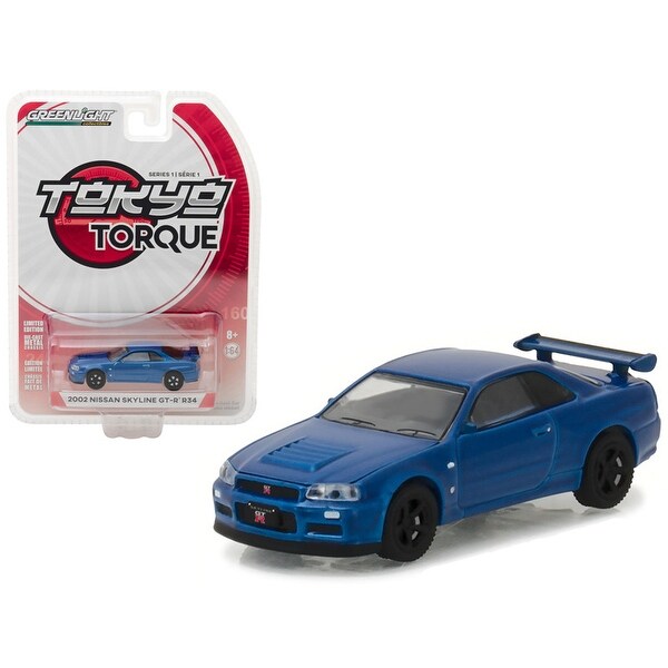 diecast nissan skyline gtr r34