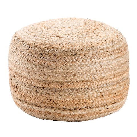 Sangam Round Jute Pouf