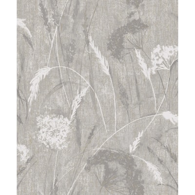 Pappus Floral Textured Vinyl Wallpaper – 396in x 20.8in