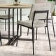 preview thumbnail 1 of 47, Amisco Sullivan Upholstered Dining Chair with Open Back and Metal Legs
