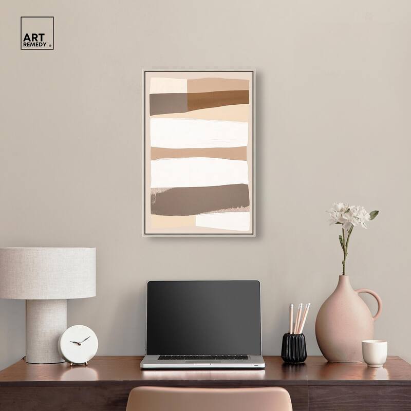 Linear Landscape I Canvas by Art Remedy