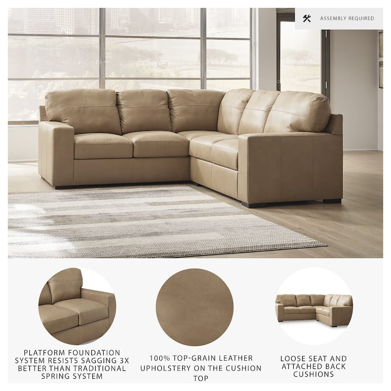 Signature Design by Ashley Bandon Brown 2-Piece Sectional