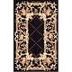 preview thumbnail 24 of 24, SAFAVIEH Handmade Chelsea Kalie French Country Wool Rug 2'6" x 4' - Black - Rectangle
