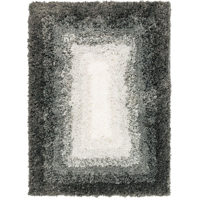 Mohawk Home Machine Washable Ombre Border Bath Rug