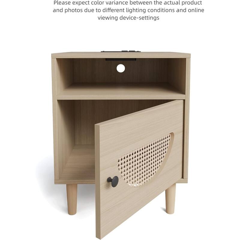 DEXSO Rattan Nightstand