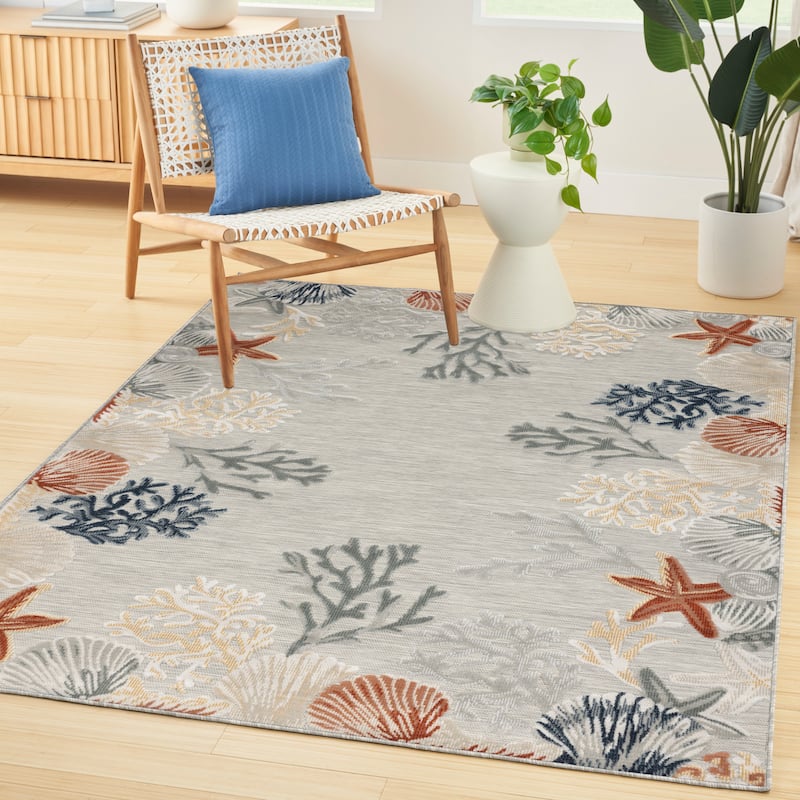 Nourison Suncoast Indoor/Outdoor Nature Area Rug
