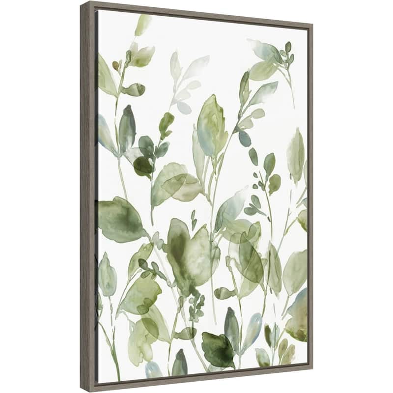 Greetings to the Morning II (Floral) by Asia Jensen Framed Canvas Art