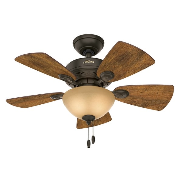 slide 2 of 11, Hunter Fan 34-inch Watson