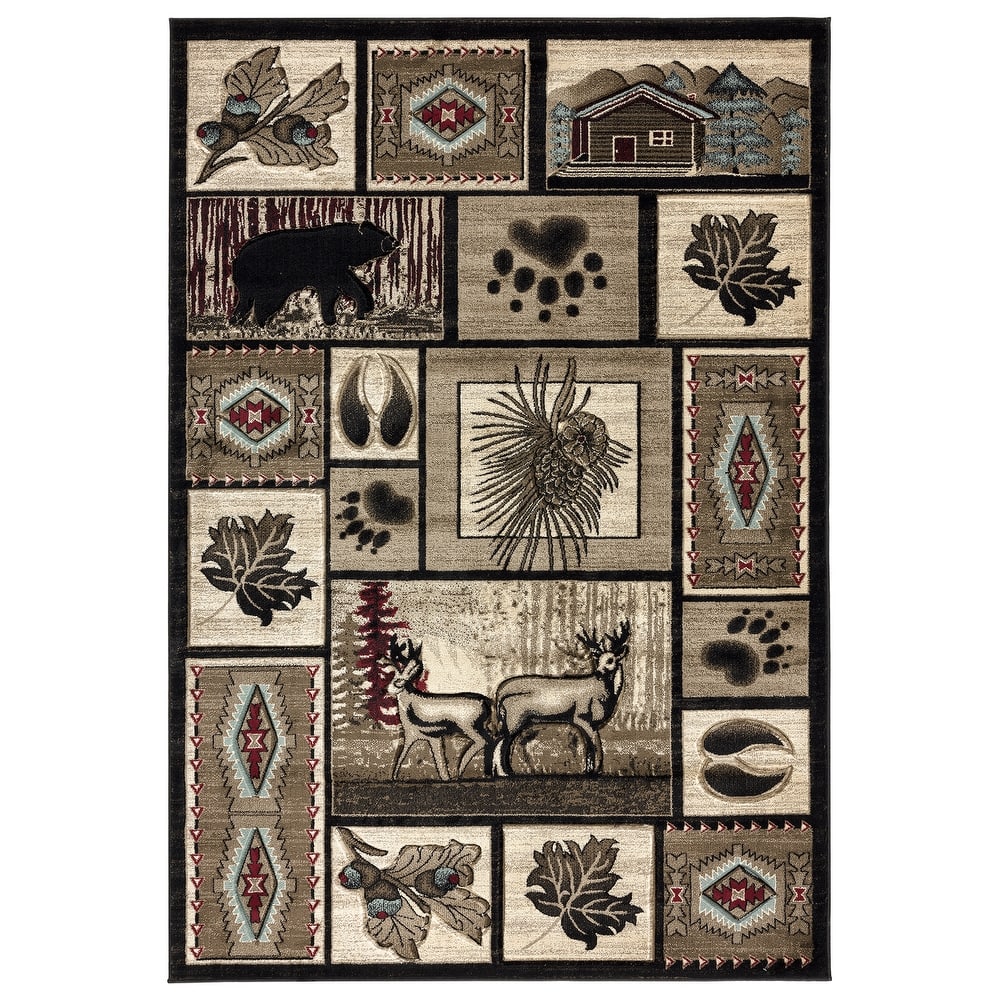 Wildlife Collection Area Rug