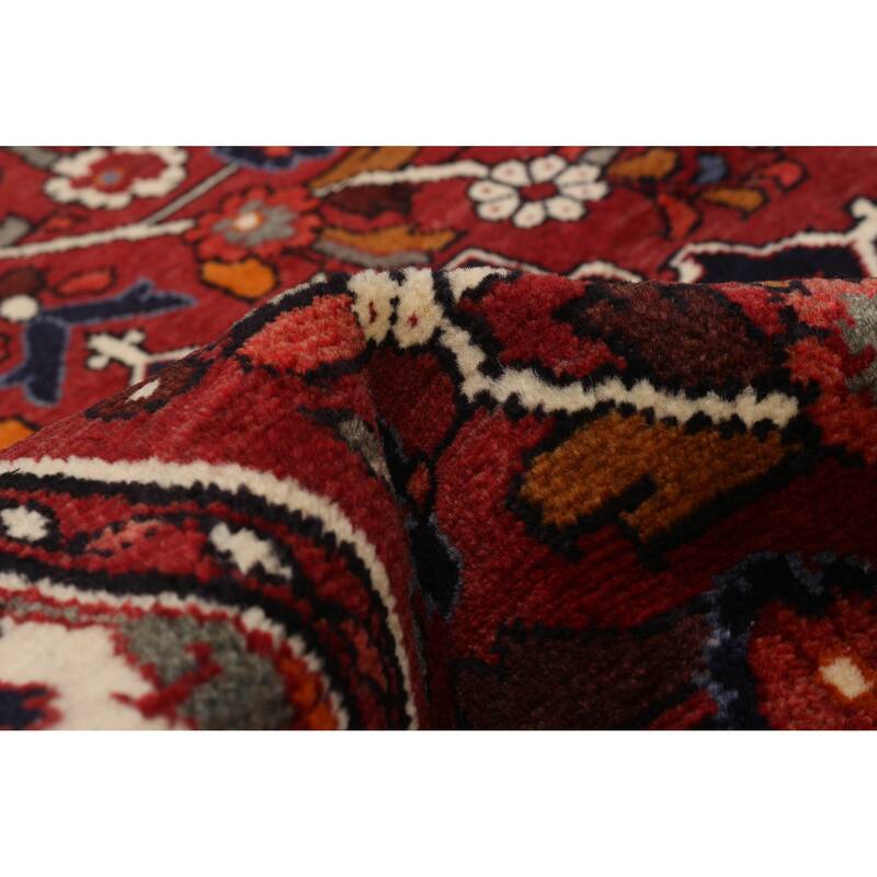ECARPETGALLERY Hand-knotted Anadol Red Wool Rug - 3'7 x 10'6